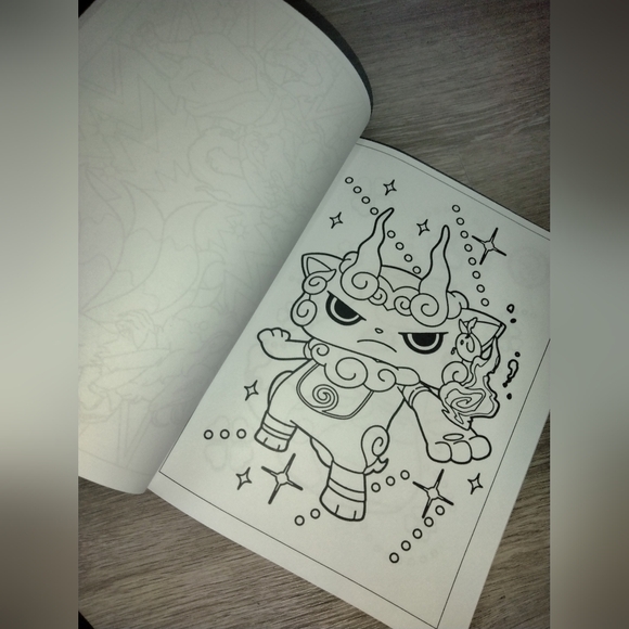 New Yo-Kai Watch Anime Coloring Book - Picture 2 of 4